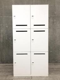 オカムラ製の【6人用パーソナルロッカー/ホワイト】が入荷しました！　※倉庫商品　＊福岡市拠点の「オフィスバスターズ福岡南店」は、福岡はもちろん、岡山・広島エリアにも対応しています。中古オフィス家具・チェア・デスク・複合機など一式手配可能。各地に特化した在庫とワンストップ対応で、起業・移転・レイアウト変更にしっかり対応し、岡山・広島でも安心の選択肢をご提供します。＊