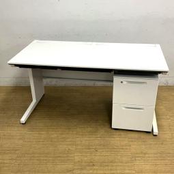 【セット商品（デスク＆ワゴン）】平デスク 疑似片袖デスク オススメ(おすすめ) コクヨ/KOKUYO　isシリーズ