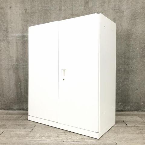 【中古】SAデュオライン  オカムラ（okamura） ローキャビネット／両開き