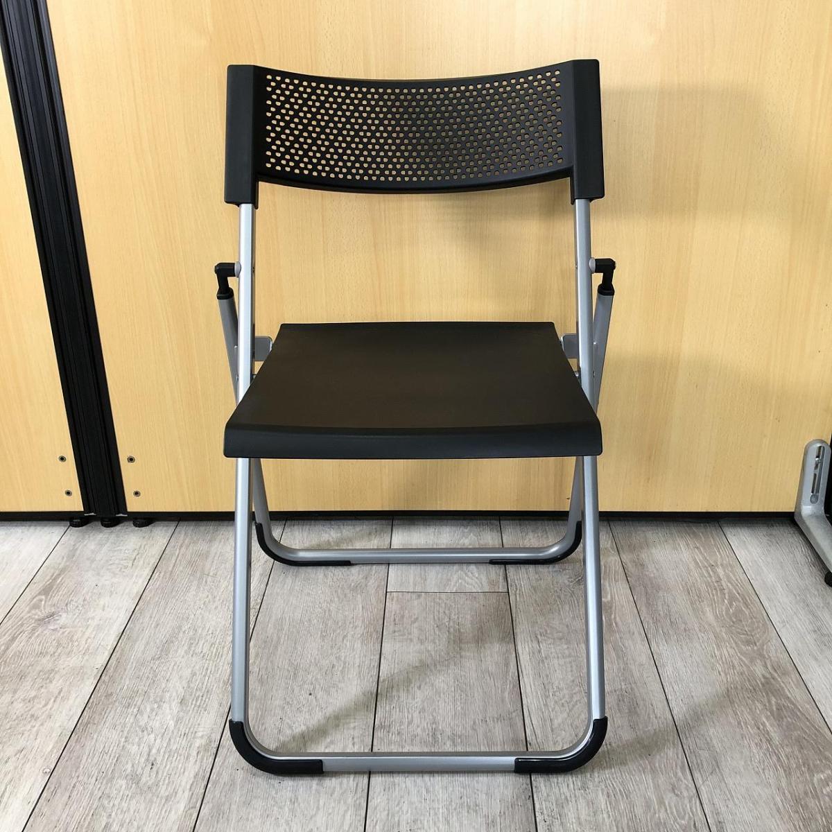 中古】 8159GZ G721 オカムラ/okamura パイプイス・折りたたみ