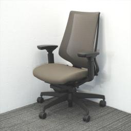 【外部倉庫在庫品】■コクヨ(KOKUYO)製　　デュオラ（Duora）　肘付ハイバック 　■背面メッシュ　■可動肘　■ソフトベージュ　【T1】【二重フレーム構造がもたらすしなやかで美しい背もたれ機能！簡易操作で自分に合った姿勢をサポート！】