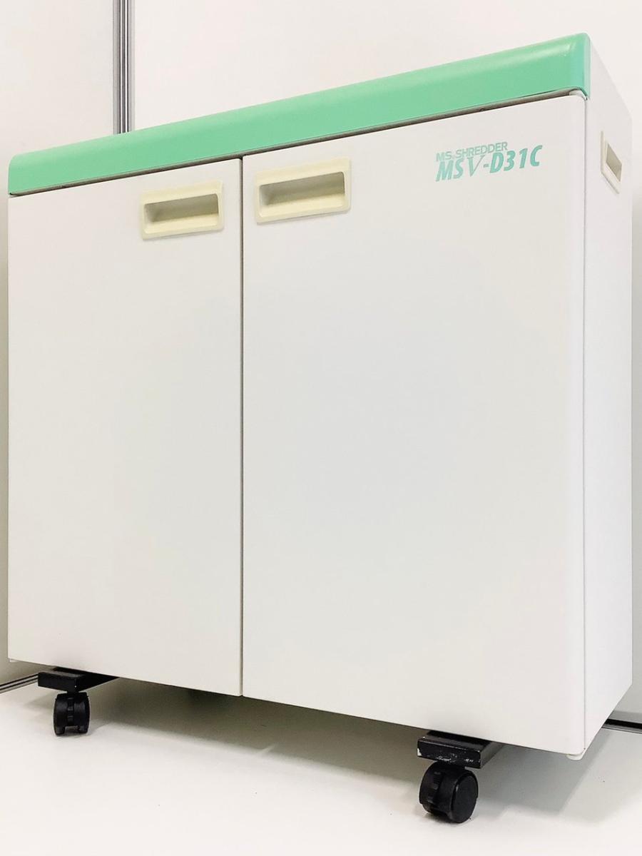 【良品】明光商会 ダストボックス大容量43L シュレッダー MSV-D31C 良品】明光商会 ダストボックス大容量43L シュレッダー MSV-D31C