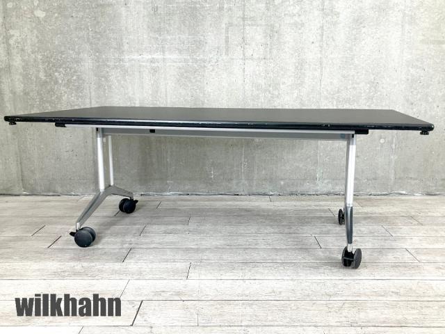 美品 ウィルクハーン ウォールナット ダイニングテーブル ミーティング