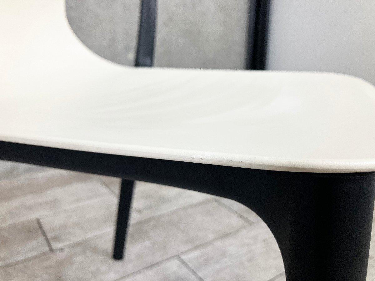 中古・vitra.・ヴィトラ・スタッキングチェア・ホワイト ヴィトラ ハルチューブ スタッキングチェア ホワイト vitra