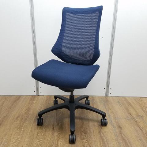 【中古】エフメッシュ  イトーキ（ITOKI） 肘無ハイバックチェア