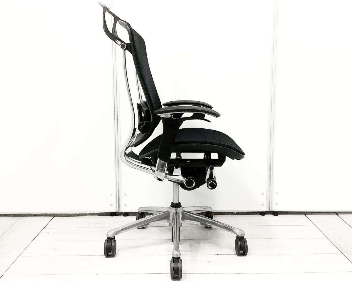 okamura オカムラ　Contessa コンテッサ　本革　デスクチェア オカムラ（okamura） コンテッサチェア(Contessa) 一覧 - 中古