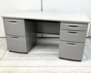 【在庫入替セール品】限定価格です！　大人気／定番／オススメ　◆ITOKI／イトーキ　◆CZ　中古　両袖机　W1400　D700　グレー　起業　オフィス　中古【特別特価品】
