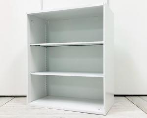 【よく使う資料やカタログ等の収納にオススメ！】■ウチダ　オープン書庫　3段収納　ベース無　■扉がないので出し入れしやすい！【UCHIDA　BEストレージ】