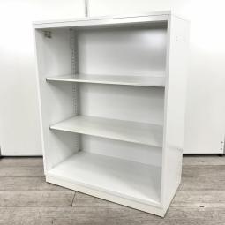 天板付き/カウンターにも/オススメ　コクヨ（KOKUYO）製　エディア（EDIA）　オープン書庫　ローキャビネット　■W900×D450㎜　■ホワイト　■天板/ベース付き【IB】