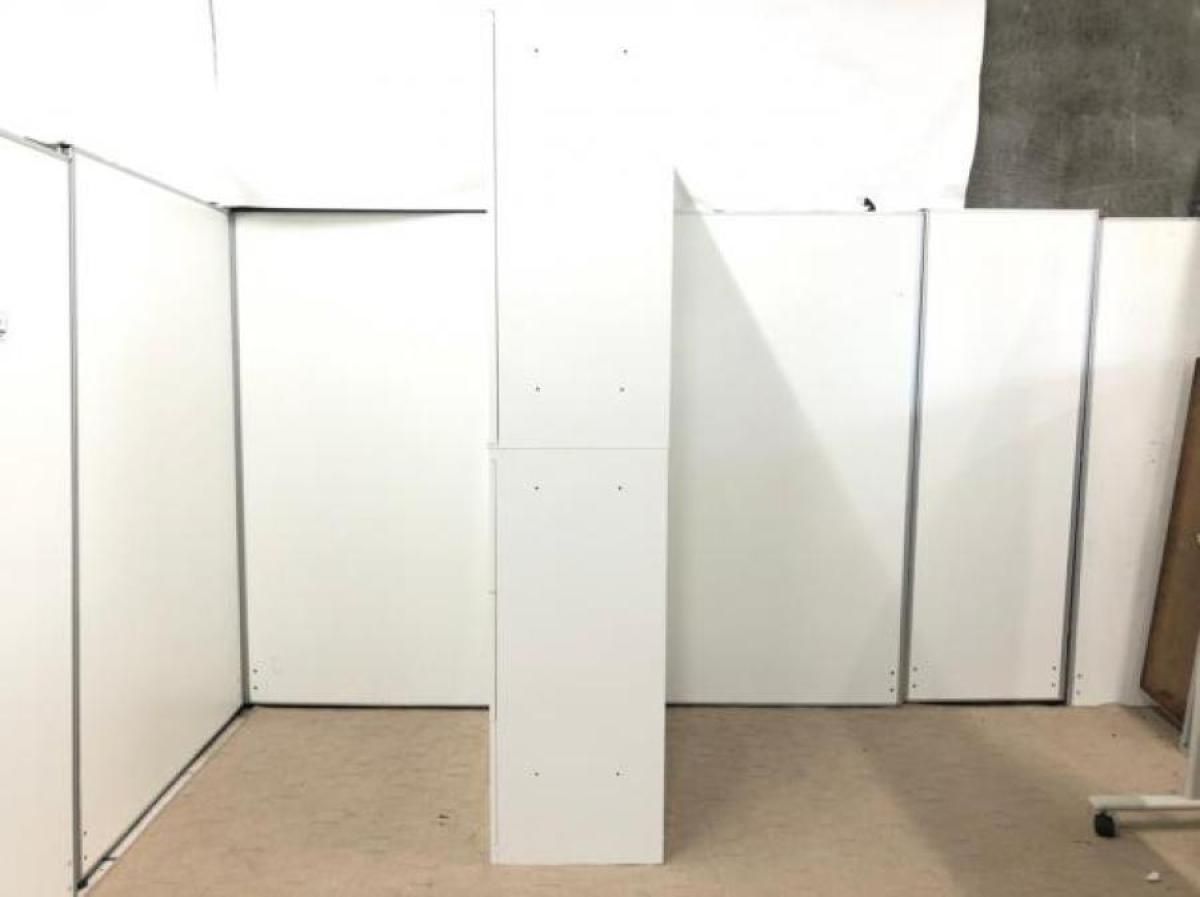 中古】レクトライン オカムラ/okamura ハイキャビネット／両開き