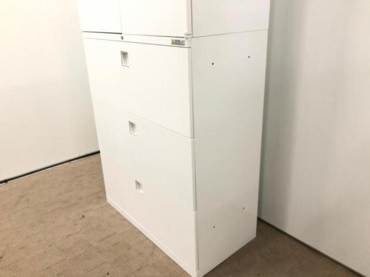 中古】レクトライン オカムラ/okamura ハイキャビネット／両開き