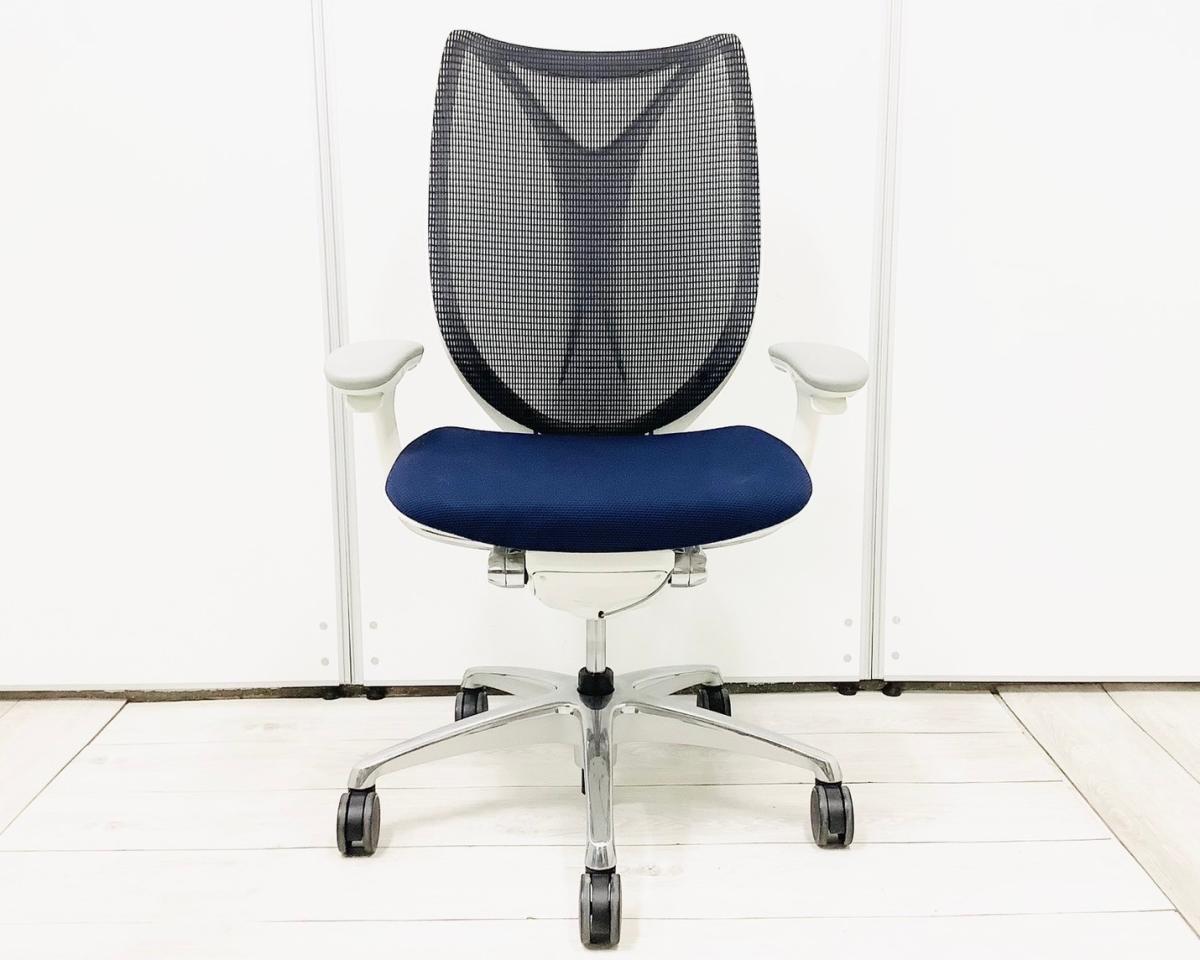 中古】サブリナ C885BW-FSZ4 オカムラ/okamura 肘付ハイバック