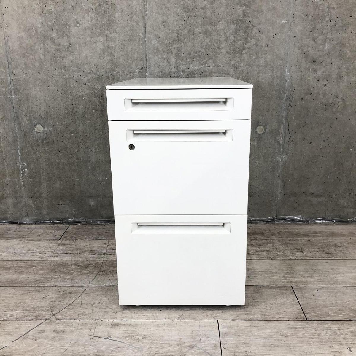 中古】プロユニット DNC1CC Z975 オカムラ/okamura ワゴン3段