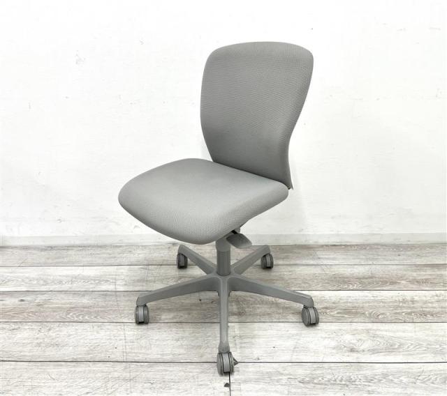 【中古】スラート C331WR FSG3 オカムラ（okamura） 肘無ローバックチェア