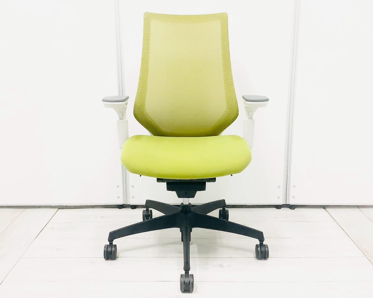 中古】デュオラ メッシュ コクヨ/KOKUYO 肘付ハイバックチェア