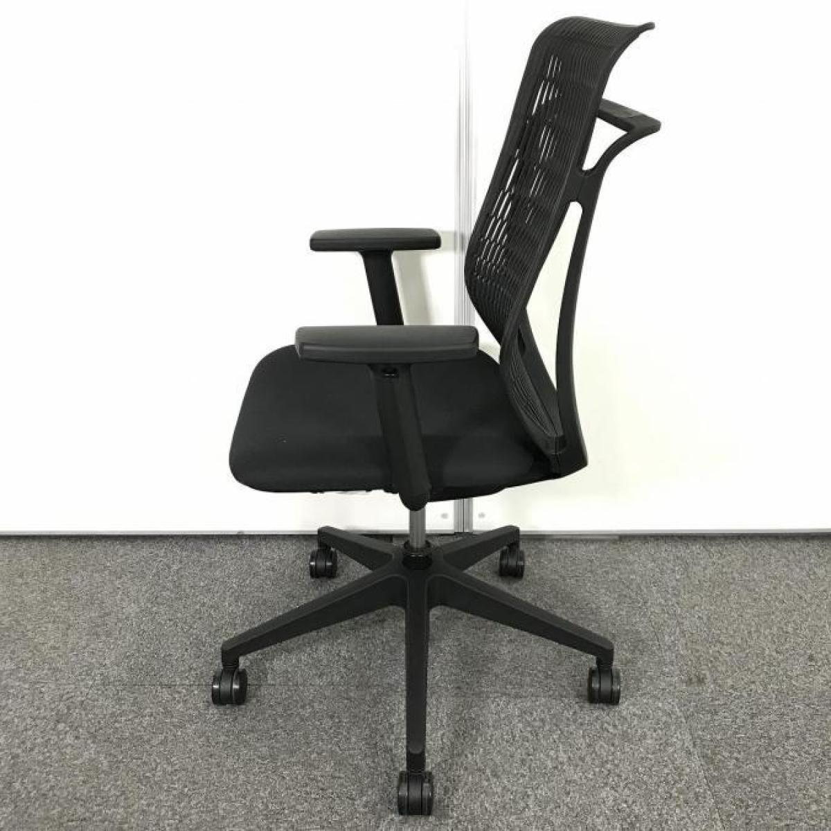 【中古】AJ CHAIR オフィスチェア UCHIDA 2018年製造 中古】AJチェア ウチダ/UCHIDA 肘付ハイバックチェア 533054