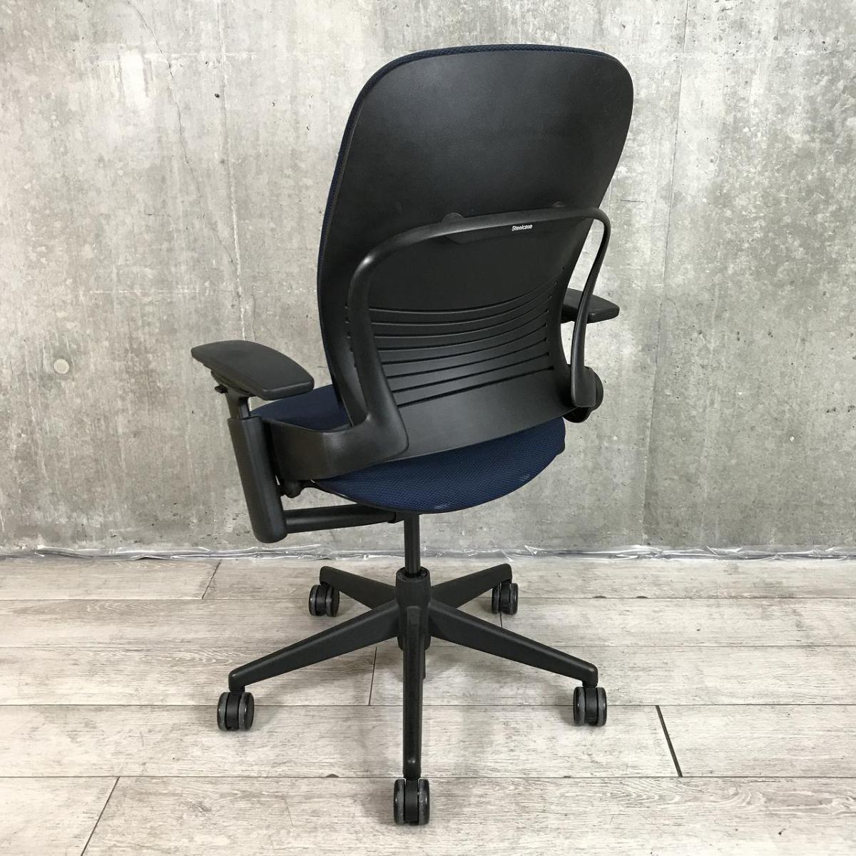 リープチェアV2 steelcase 肘付きハイバックチェア 中古】リープV2 Steelcase/スチールケース 肘付ハイバックチェア