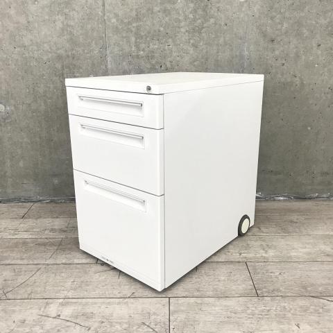 【中古】Feed  ウチダ（UCHIDA) ワゴン3段