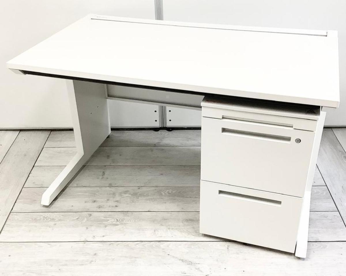 FJ1011　【美品】イトーキ ITOKI L字型 デスク 楽天市場】オフィスデスク イトーキ ITOKI CZ 片袖デスク ロング