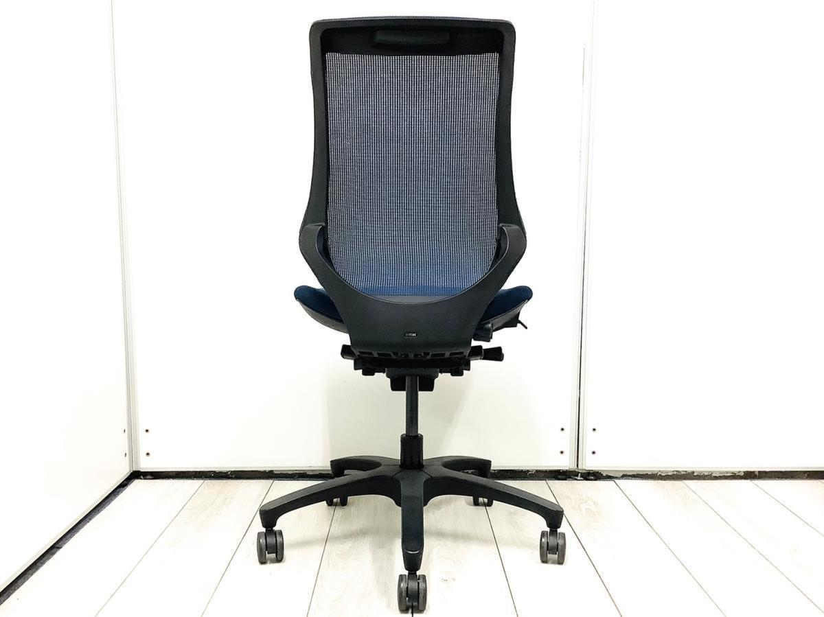 イトーキ/ITOKI   エフクロス KF-370JB 肘付ハイバックチェア 中古】エフメッシュ KF-370JB-T1B2 イトーキ/ITOKI 肘無