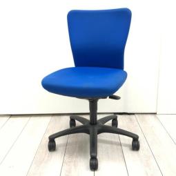 ☆チェア探しに迷ったらコレ！【ワーキングチェアの定番スタイル！】■オカムラ　カロッツァチェア　ブルー　■スタンダードなデザインで快適な座り心地！【Okamura　Carrozza】