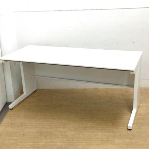 コクヨ　iSシリーズ　平机（スタンダードテーブル）　ホワイト　引出しなし　W1600の大きめデスクで作業効率アップ【愛知・名古屋・豊田・静岡・浜松】