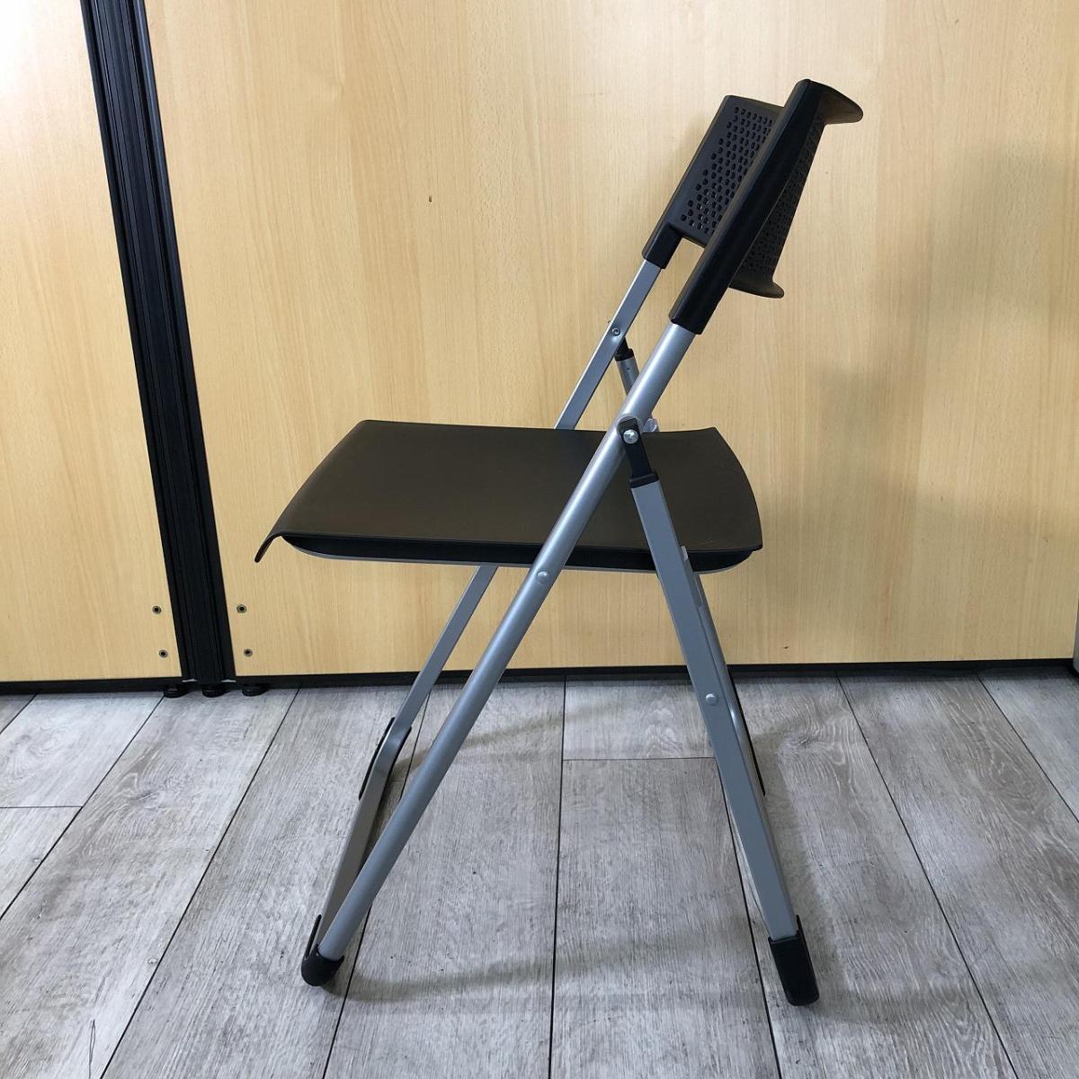 中古】 8159GZ-G721 オカムラ/okamura パイプイス・折りたたみ