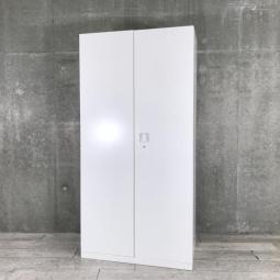 【西】【福岡西店在庫】【圧倒的な保管量！オフィス書類をスッキリ整理！】■オカムラ製（okamura）　レクトライン（Rectline）　両開き書庫　ハイキャビネット　■シリンダー錠　■ホワイト【A00969827】【IB】