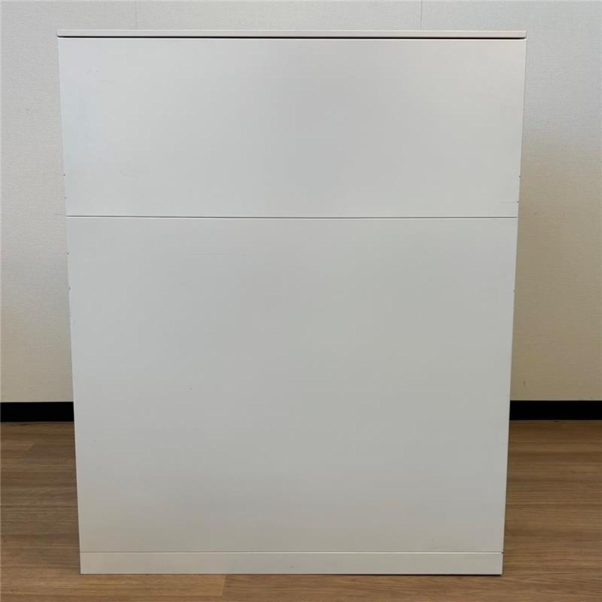オコ・ナカムラ　橋　レゾネより　状態良好　新品額付 中古】レクトライン オカムラ/okamura ローキャビネット／両開き