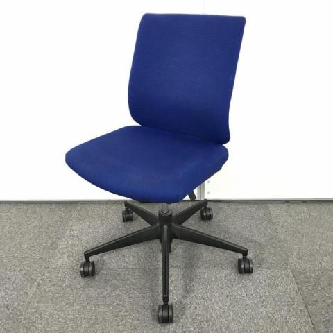 【中古】ウィザードチェア  コクヨ（KOKUYO） 肘無ローバックチェア