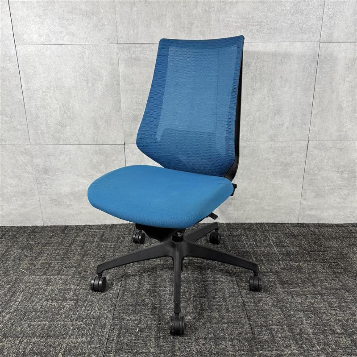 【博】【コクヨ製の人気メッシュチェアが入荷！】◆コクヨ　デュオラ　ブルー　ブルー　ハイバック　博多　天神　中古　オフィスバスターズ　九州最大級【※サテライトは商談スペースのみの為、在庫は福岡の在庫を掲載しております。商品につきましてはお電話にてお問い合わせください。】
                        デュオラ メッシュ
                                    中古
            