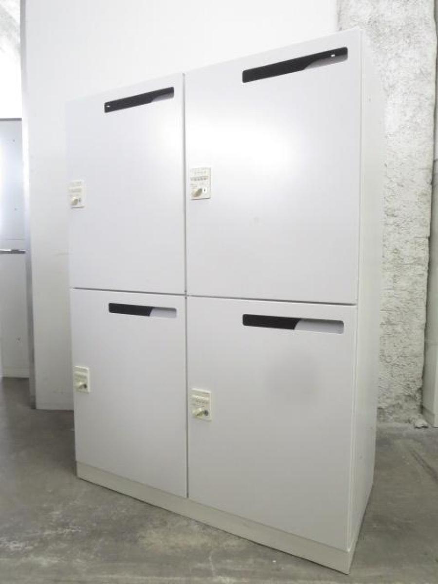 中古】エディアロッカー BWU-RN4DM69SAWN コクヨ/KOKUYO 4人用