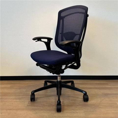 【中古】コンテッサチェア  オカムラ（okamura） 肘付ハイバックチェア