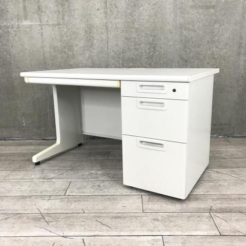 カ*ン様 PLUS プラス　片袖事務机 PLUS SH2デスク 片袖机 キャビネット付 幅140cm 奥行70cm プラス