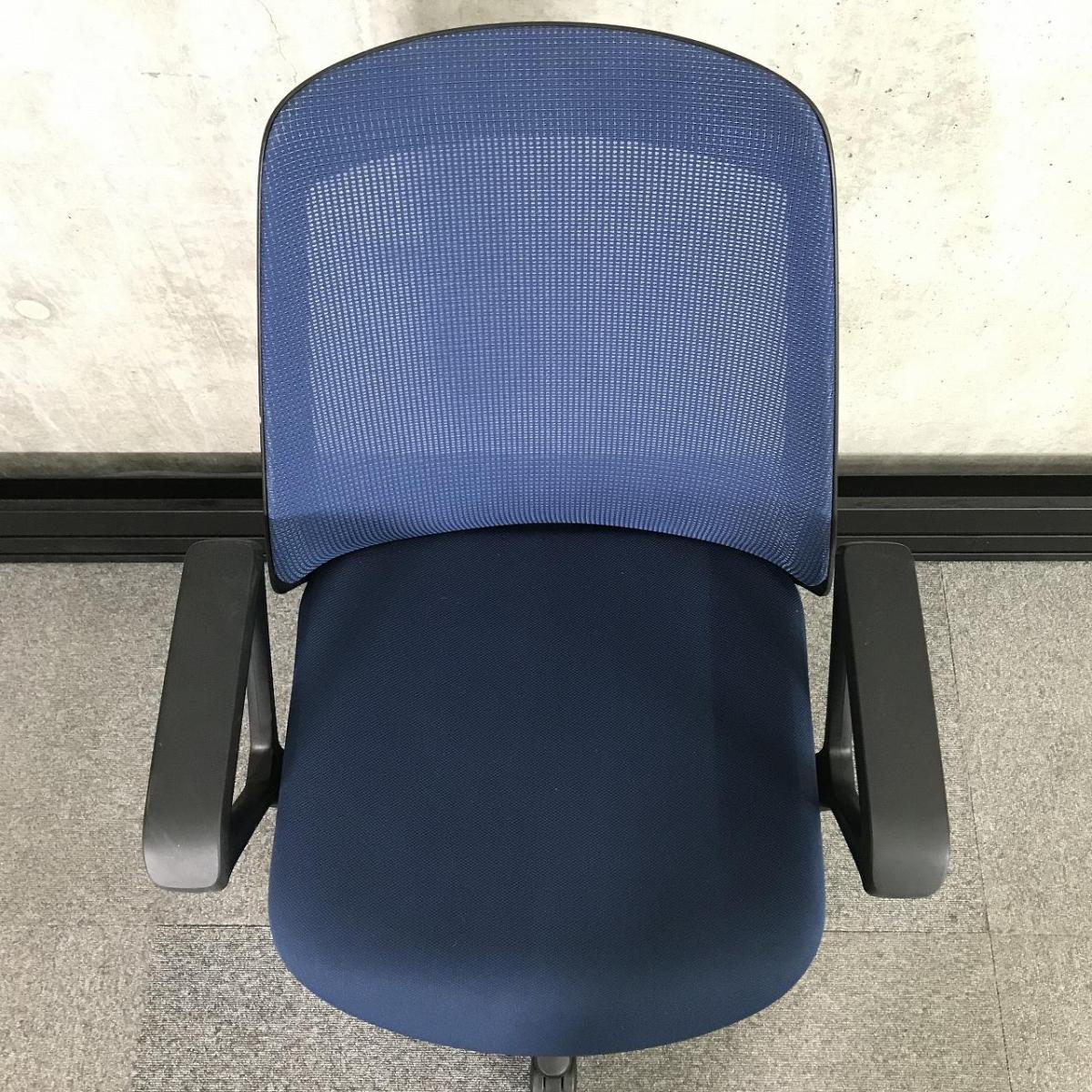中古】ノナ KZ-330PV-T1B2 イトーキ/ITOKI 肘付ハイバックチェア