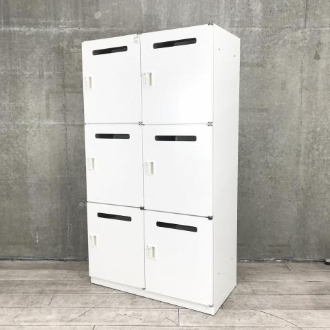 ロッカー停 プラスチックロッカー ロッカー 完成品 ハイグレードモデル 横