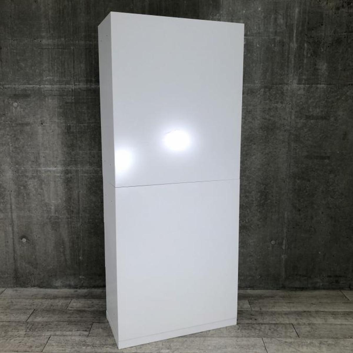 ウチダ  スチール書庫    ラテラル3段 キャビネット   ベース、天板付き 両開き 3段ラテラル書庫セット SOWシリーズ 幅900 奥行400 高さ