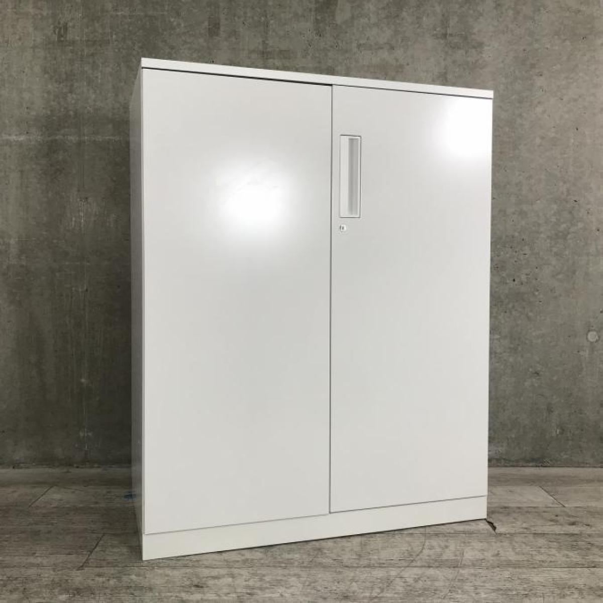 コクヨ スチール キャビネット 書庫 S-3606F1NN コクヨ スチール両開き書庫 下置用 幅880 奥行600 高