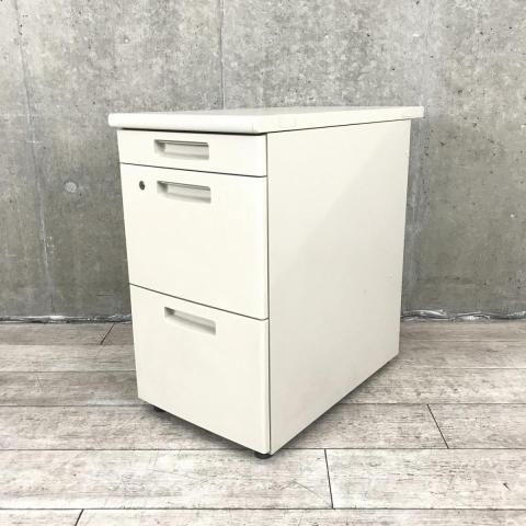 【中古】新BS SDE-BSNV73F1N コクヨ（KOKUYO） 脇机3段