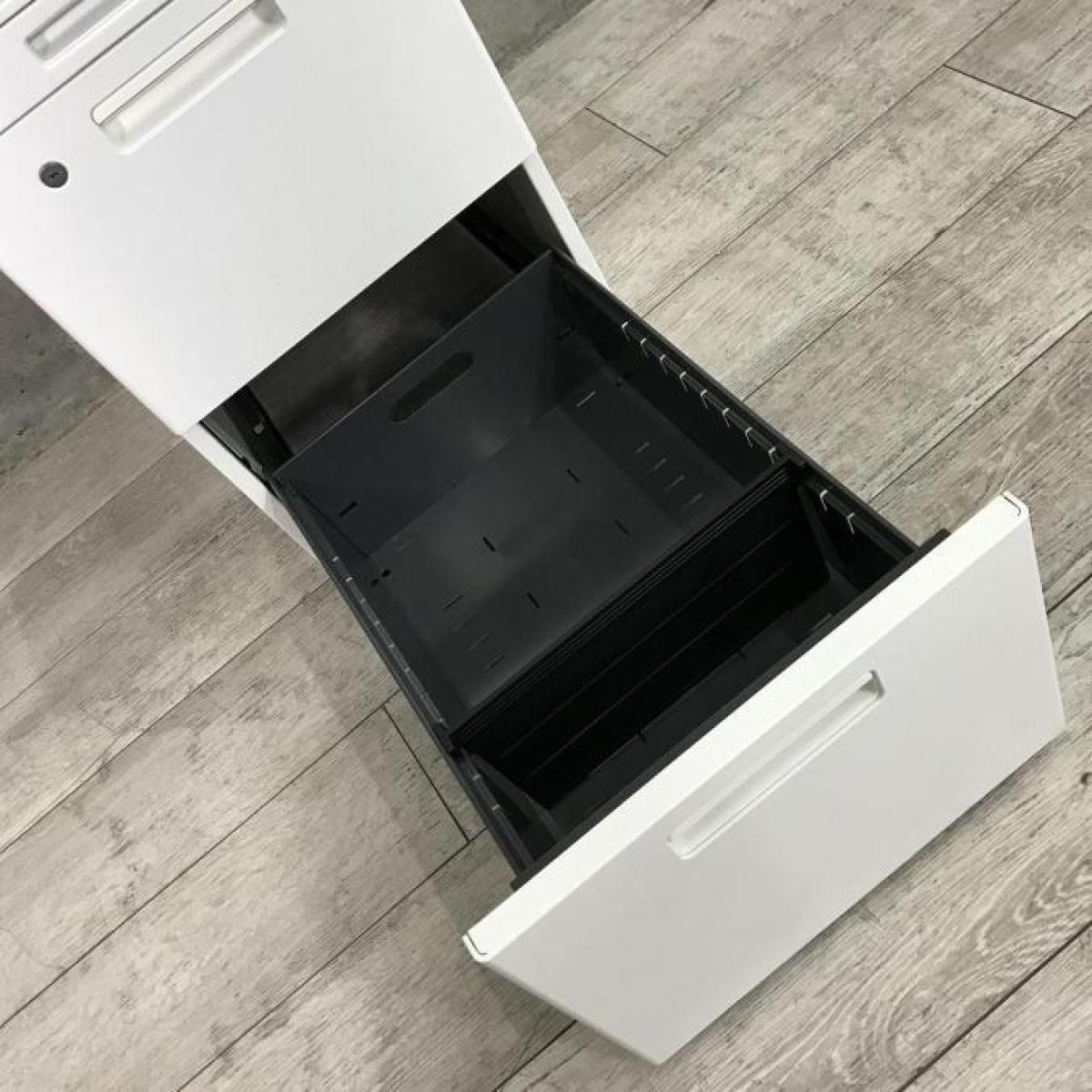 Vitra フォロミー　ワゴン　中古　レア 中古】GTワゴン SD-GTZ46T3SAW コクヨ/KOKUYO ワゴン3段 534182