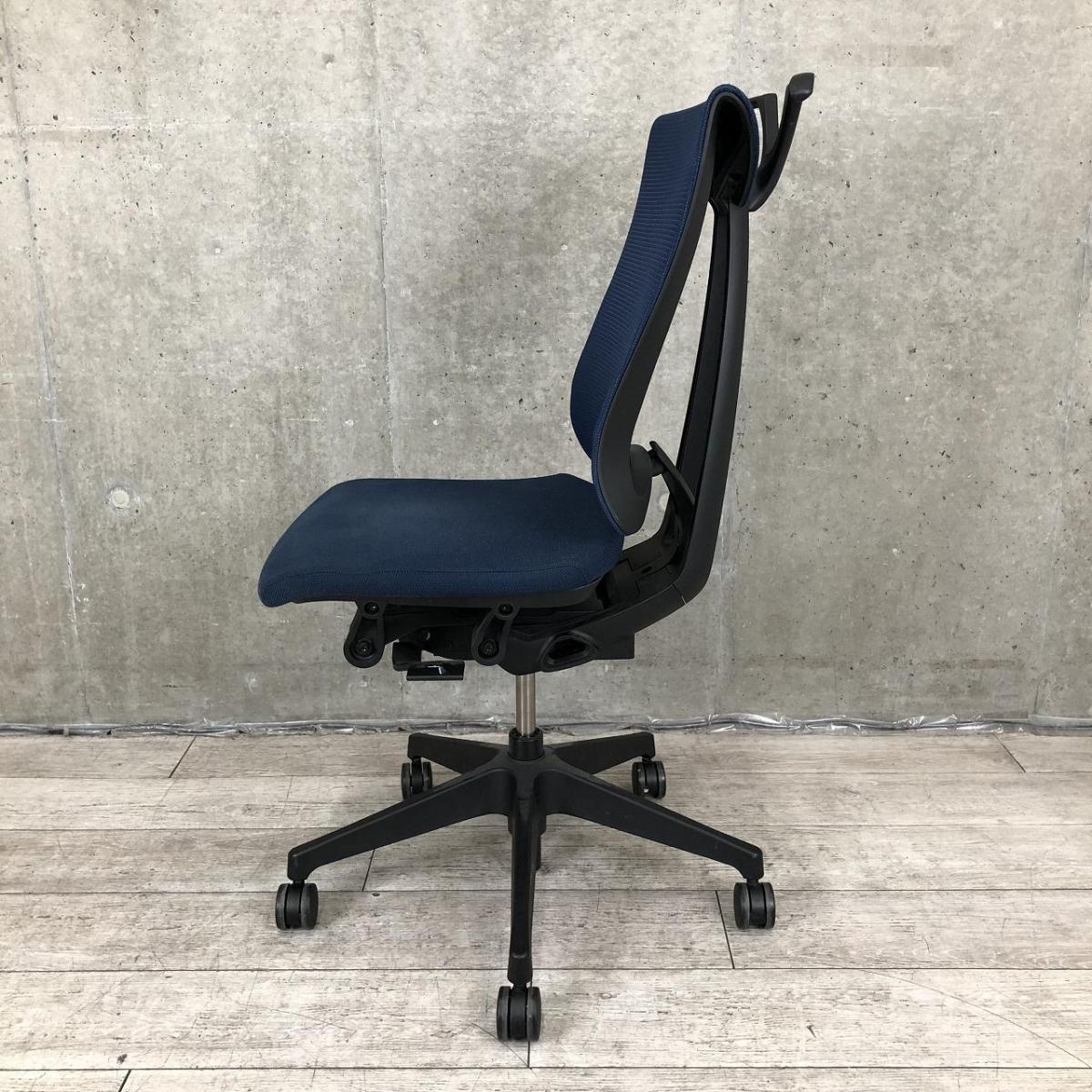 中古】セレーオチェア KF-570JB1-TTB2 イトーキ/ITOKI 肘無