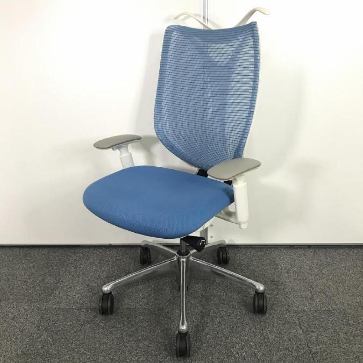 中古】サブリナ C854BW FSZ4 オカムラ/okamura 肘付ハイバック