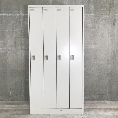 4人用オフィスロッカー　年内に限り本体価格23000円までお値下げ可！　激安！ 4人用更衣ロッカーの格安販売 - 中古オフィス家具ならオフィス