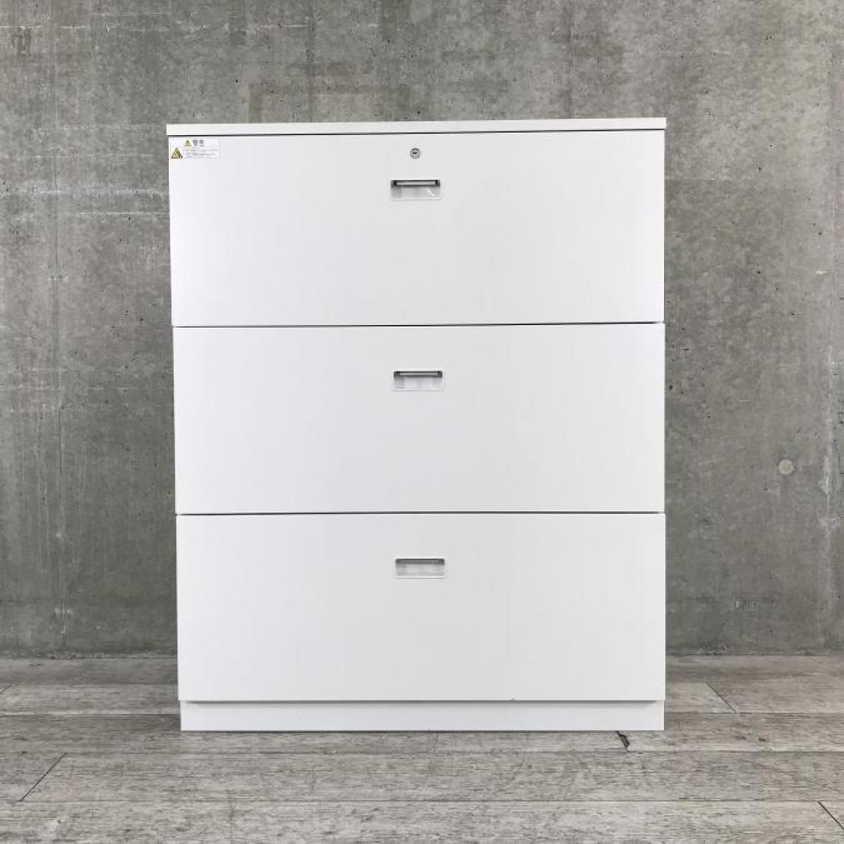 itoi　卓上型カード容器　4引き出し　図書カード入れ　キャビネット　小物入れ 組立設置込】プラス ファイリングキャビネット K型 A判 幅387