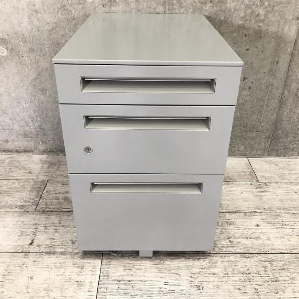 中古】STワゴンシリーズ ウチダ/UCHIDA ワゴン3段 534539 - 中古