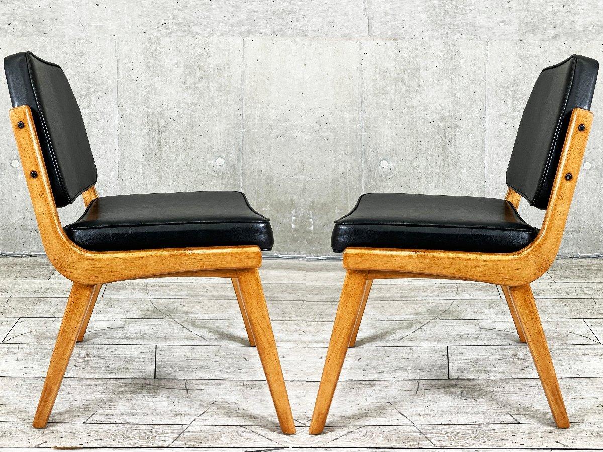 【中古品】アクメファニチャー　シエラダイニングチェア ACME FURNITURE(アクメファニチャー)の曲線を描いたウッド