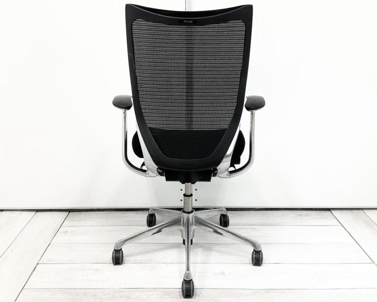 【中古 S(美品)】Baron(バロン) CP45BR-FDF1 中古】バロンチェア CP45BR FDF1 オカムラ/okamura 肘付