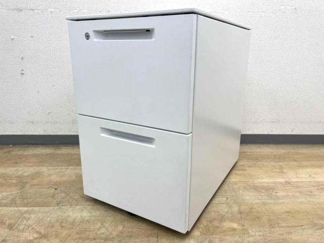 【中古】iS SDM-IS46ASAWNN コクヨ（KOKUYO） ワゴン2段