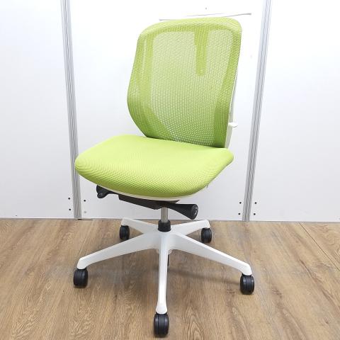 atオカムラシルフィーチェアローバック固定肘前傾機能メッシュ中古品