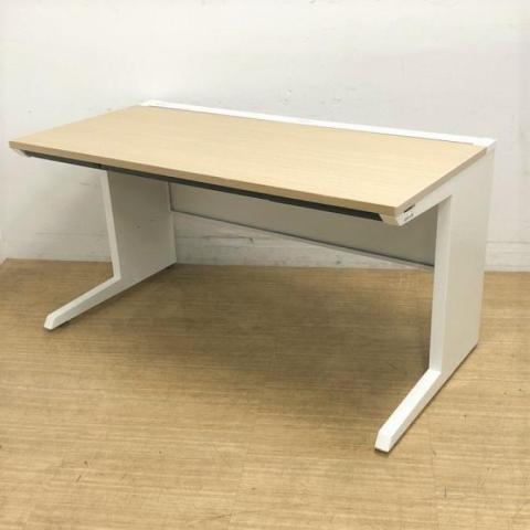 イトーキ　CZR　平机　ナチュラル天板（ファインウォールナット）　W1400の広々サイズ　センター引き出し付　【愛知・名古屋・豊田・静岡・浜松】